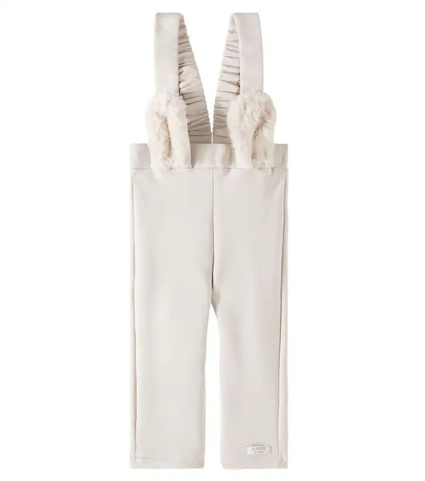  Donsje Donsje Baby Seiffi Faux-fur Trimmed Leggings 