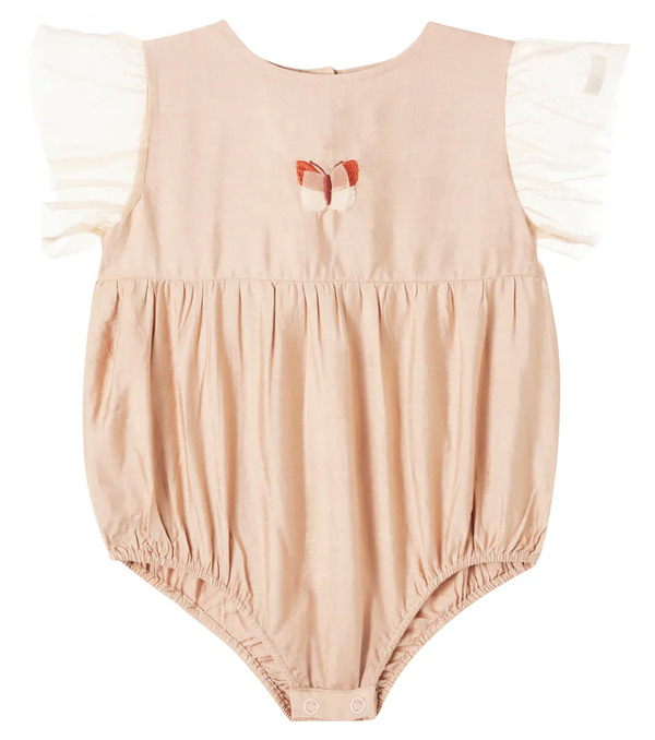  Donsje Donsje Baby Vailen Embroidered Bodysuit 