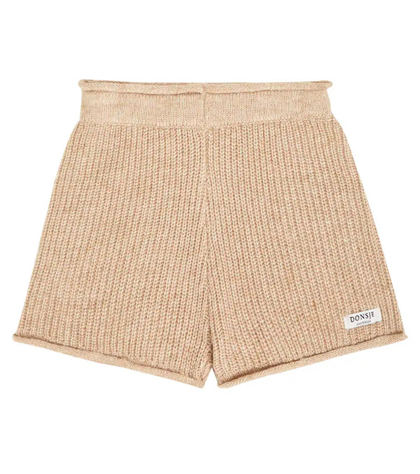  Donsje Donsje Baby Wes Ribbed-knit Shorts 