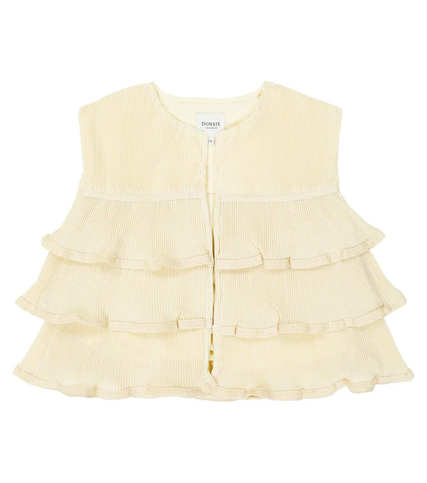  Donsje Donsje Cette Ruffled Tiered Top 