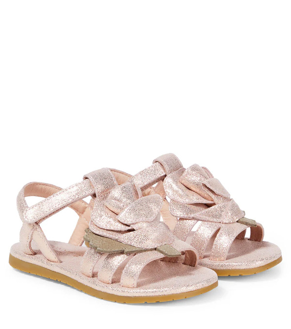  Donsje Donsje Fiyola Glitter Leather Sandals 