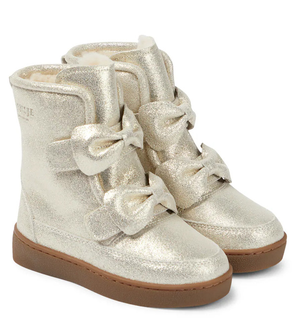  Donsje Donsje Isa Metallic Leather Boots 