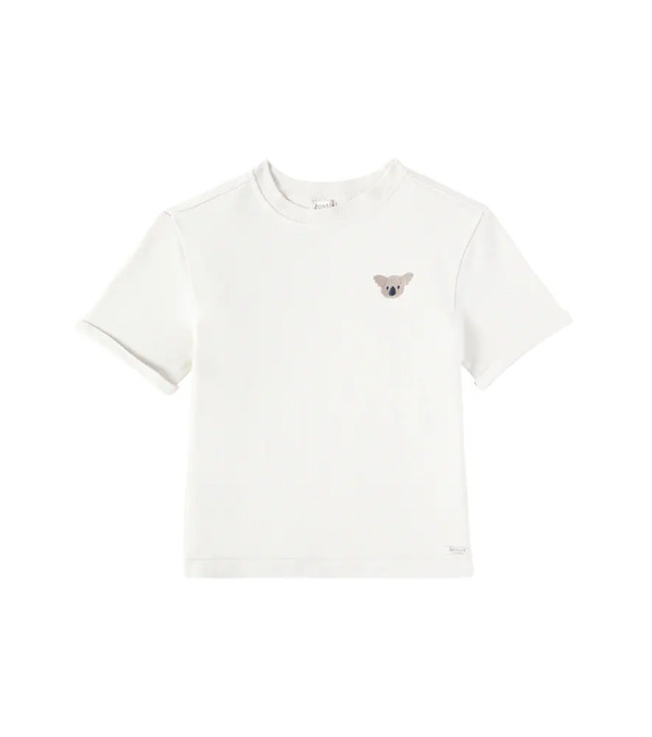  Donsje Donsje Jarne Embroidered Cotton T-shirt 