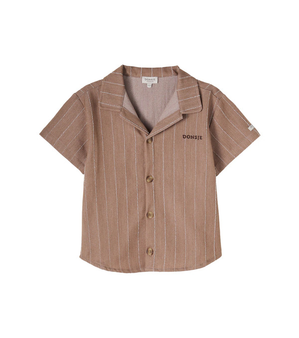  Donsje Donsje Lucian Striped Bowling Shirt 