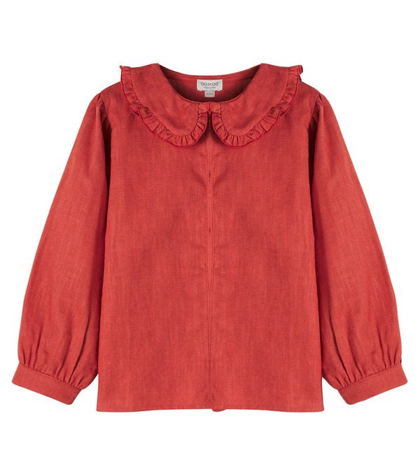  Donsje Donsje Luikje Linen And Cotton Blouse 