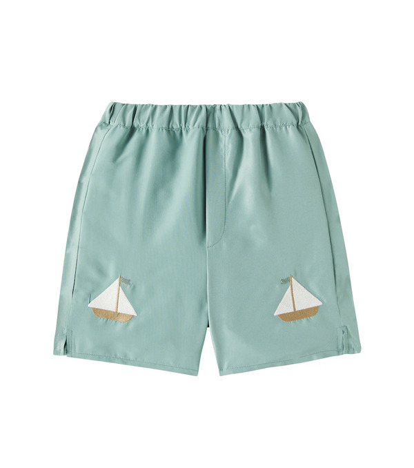  Donsje Donsje Mees Embroidered Swim Trunks 
