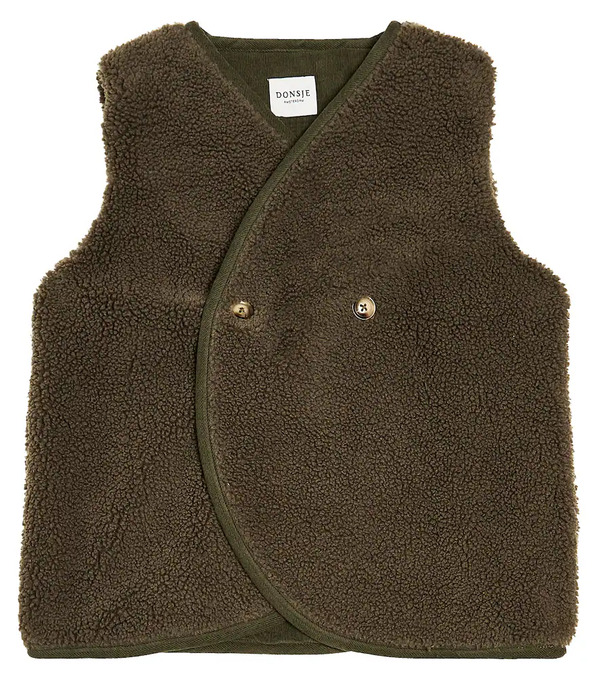  Donsje Donsje Monty Faux Shearling Vest 