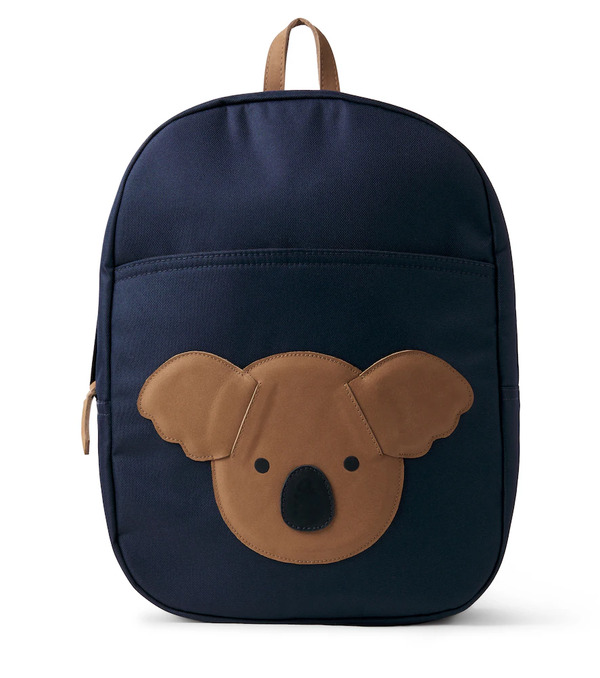  Donsje Donsje Pibbe Leather-trimmed Backpack 