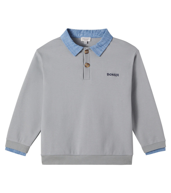  Donsje Donsje Priem Embroidered Cotton Sweatshirt 
