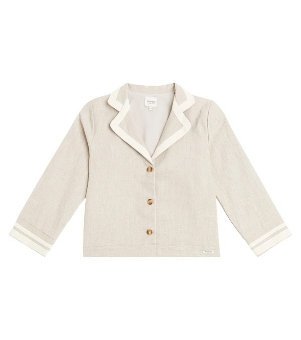  Donsje Donsje Quirijin Embroidered Linen Blazer 