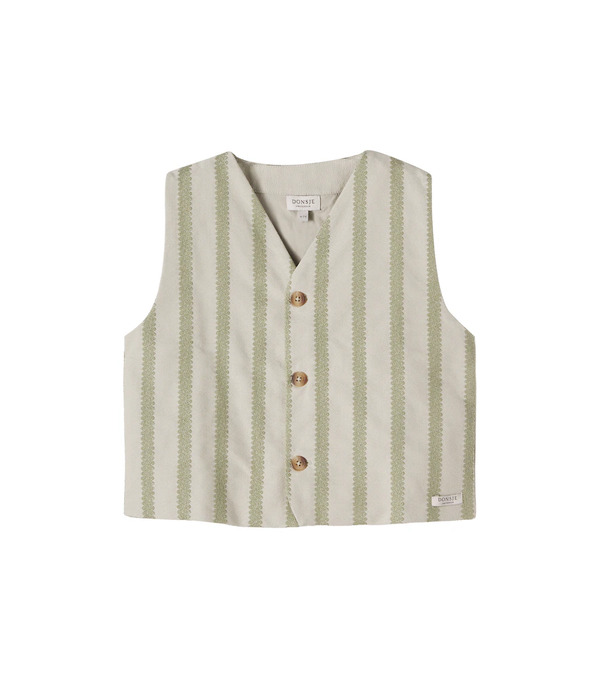  Donsje Donsje Shortan Striped Cotton Vest 