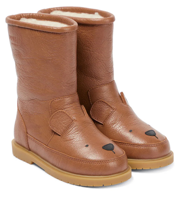  Donsje Donsje Wadudu Shearling-lined Leather Boots 