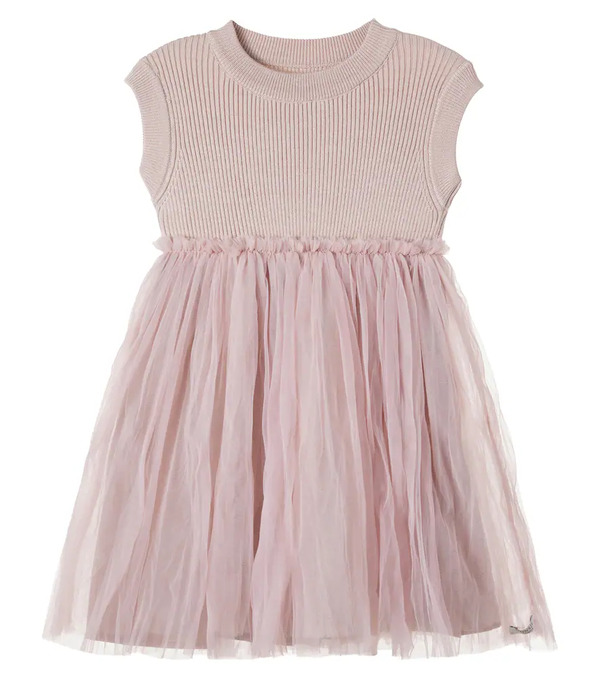  Donsje Donsje Xewa Paneled Tulle Dress 
