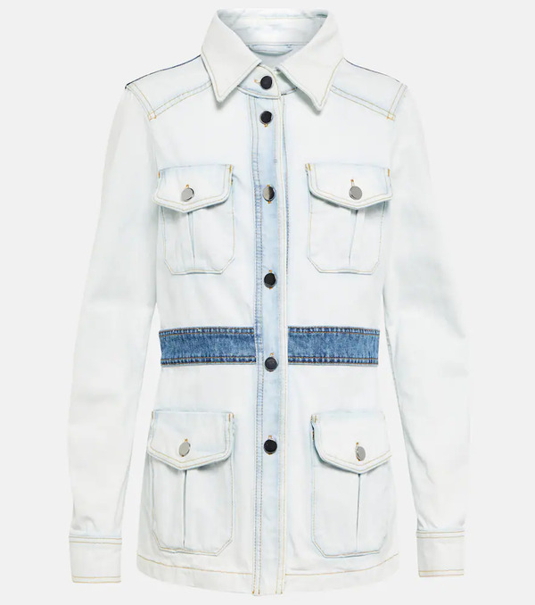  Dorothee Schumacher Dorothee Schumacher Denim Love Patchwork Denim Jacket 