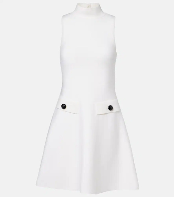  Dorothee Schumacher Dorothee Schumacher Sharp Ambition Wool-blend Minidress 