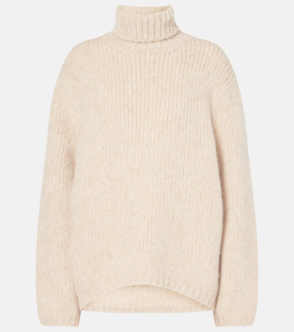  Dorothee Schumacher Dorothee Schumacher Soft Happiness Wool-blend Turtleneck Sweater 