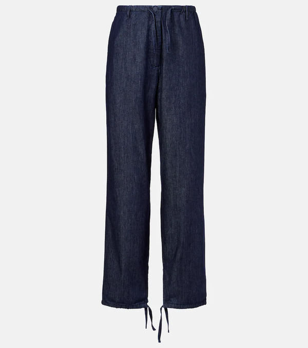  Dries Van Noten Dries Van Noten Denim Straight Pants 