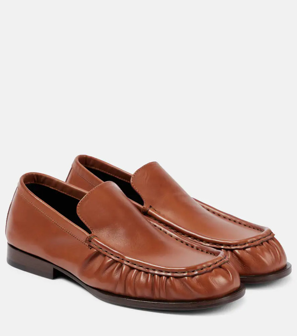  Dries Van Noten Dries Van Noten Leather Loafers 