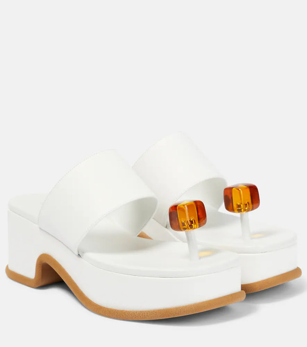  Dries Van Noten Dries Van Noten Leather Sandals 