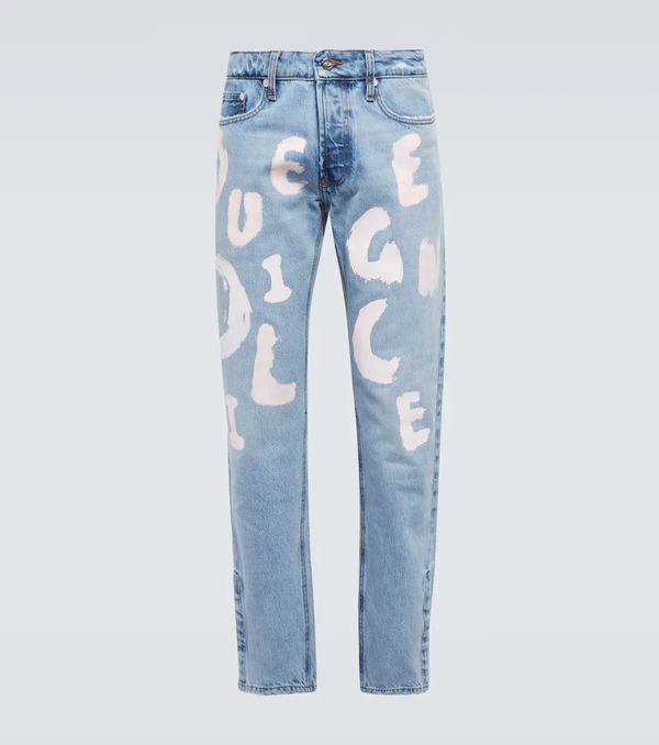  Due Diligence Due Diligence Printed Jeans 
