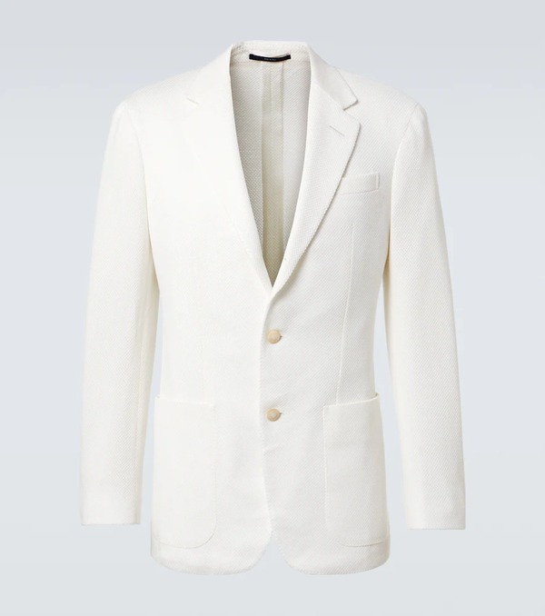  Dunhill Dunhill Cotton Piquã© Blazer 