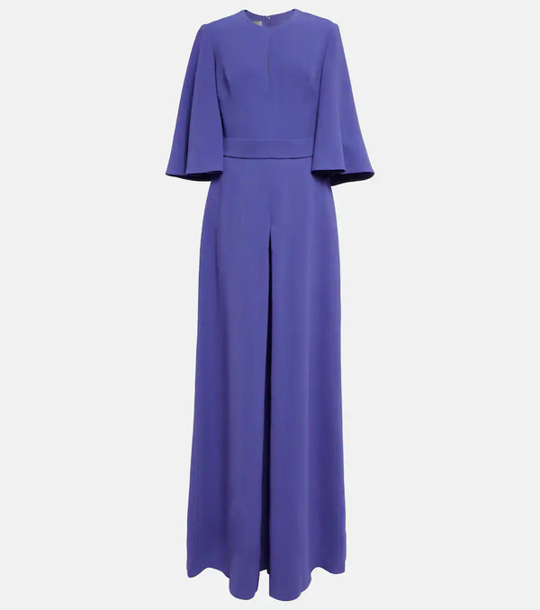  Elie Saab Elie Saab Crãªpe Jumpsuit 