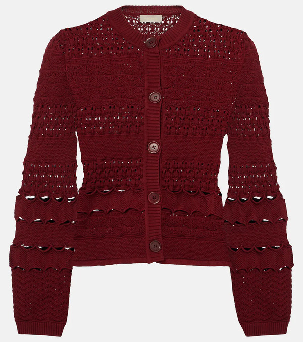  Elie Saab Elie Saab Crochet Cardigan 