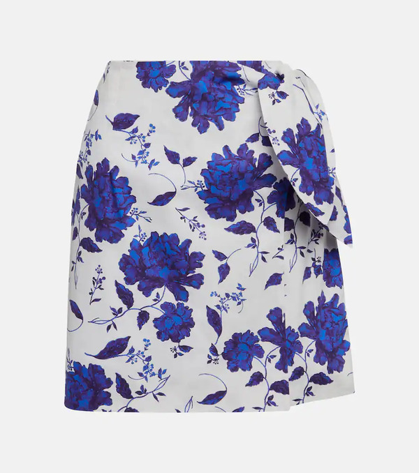  Emilia Wickstead Emilia Wickstead Imy Printed Cotton Miniskirt 