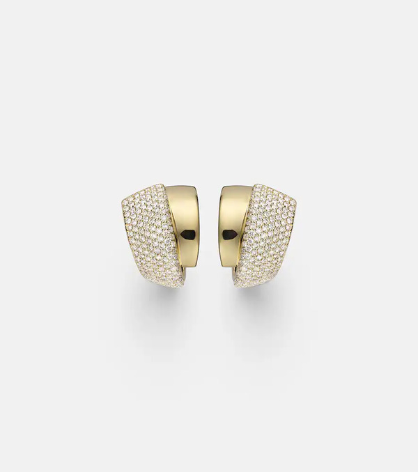  Engelbert Engelbert Divino 18kt Gold Earrings With Diamonds 