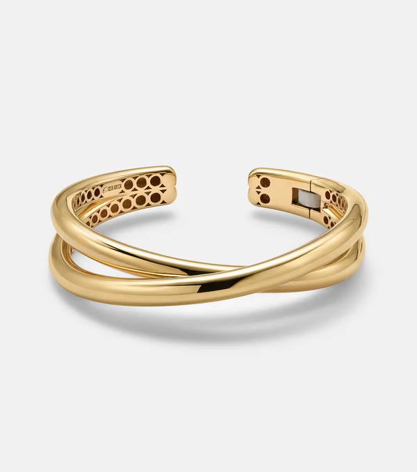  Engelbert Engelbert Infinity Loop Medium 18kt Gold Cuff Bracelet 