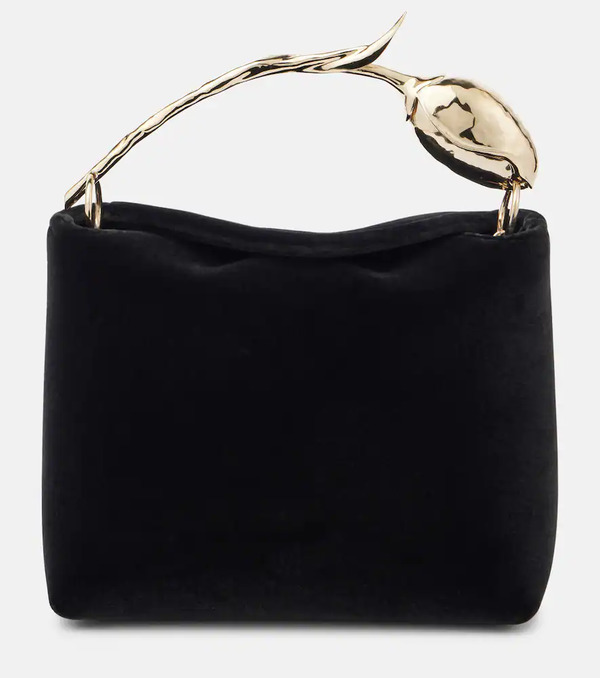  Erdem Erdem Bloom Mini Velvet Tote Bag 