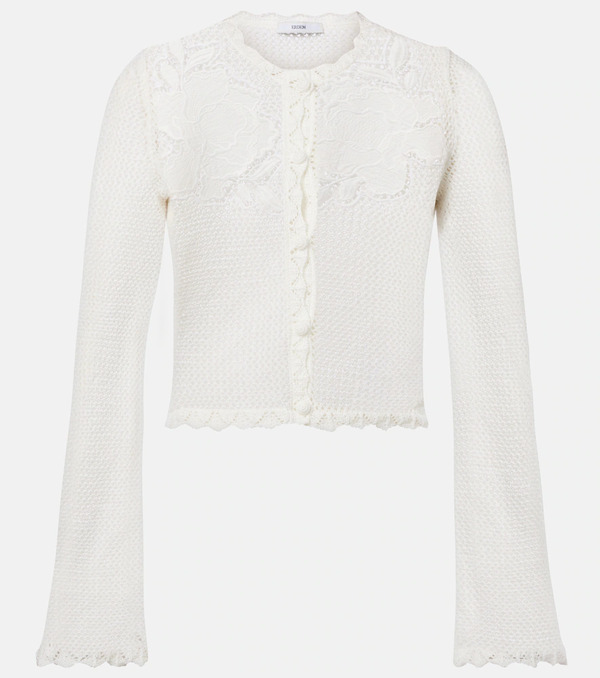  Erdem Erdem Embroidered Cotton Cardigan 