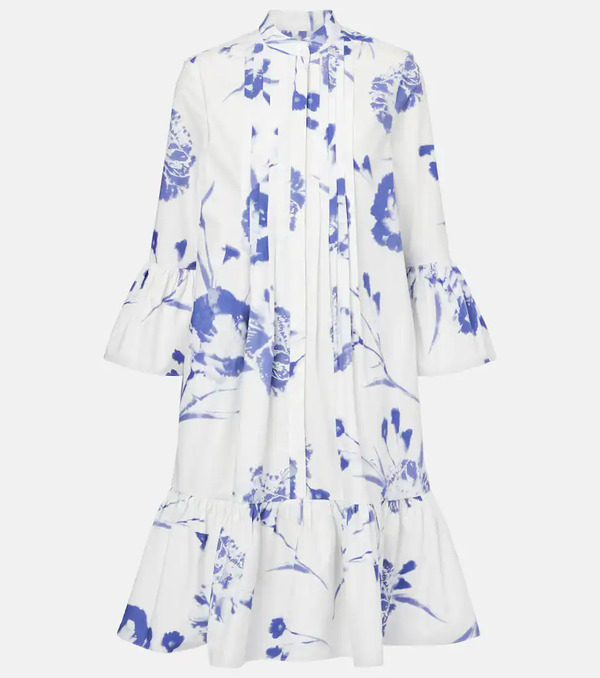 Erdem Erdem Floral Cotton Minidress 