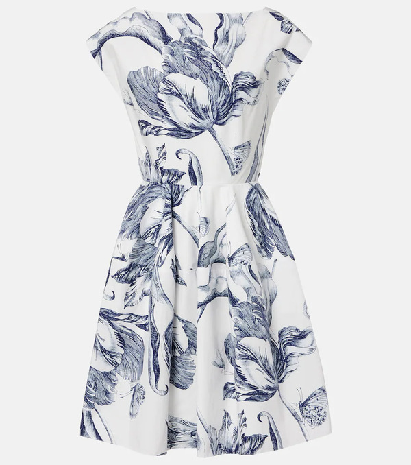  Erdem Erdem Floral Cotton Minidress 