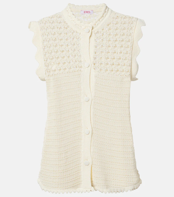  Eres Eres Aurora Crochet Top 
