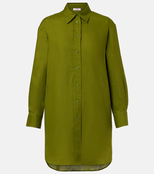  Eres Eres Mignonette Linen Shirt 