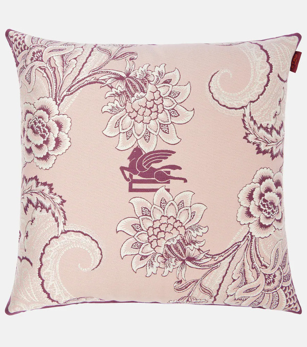  Etro Etro Bloom Pegaso Cotton-blend Cushion 