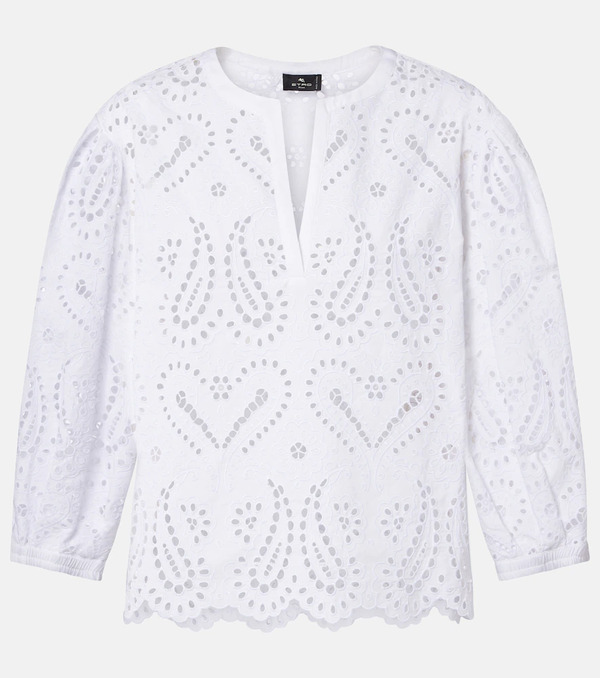  Etro Etro Cotton-blend Top 