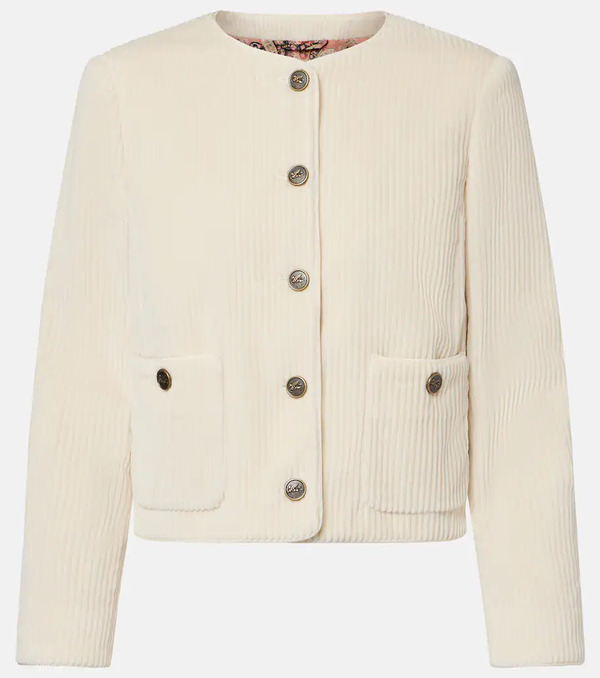  Etro Etro Cotton Corduroy Jacket 