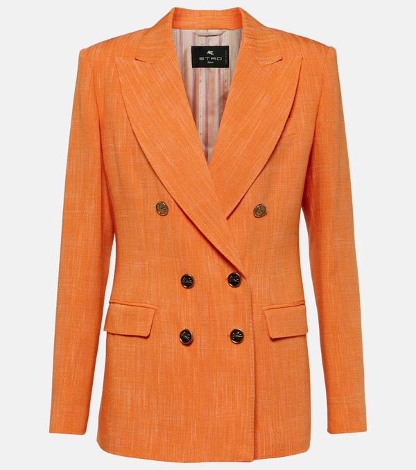  Etro Etro Double-breasted Blazer 