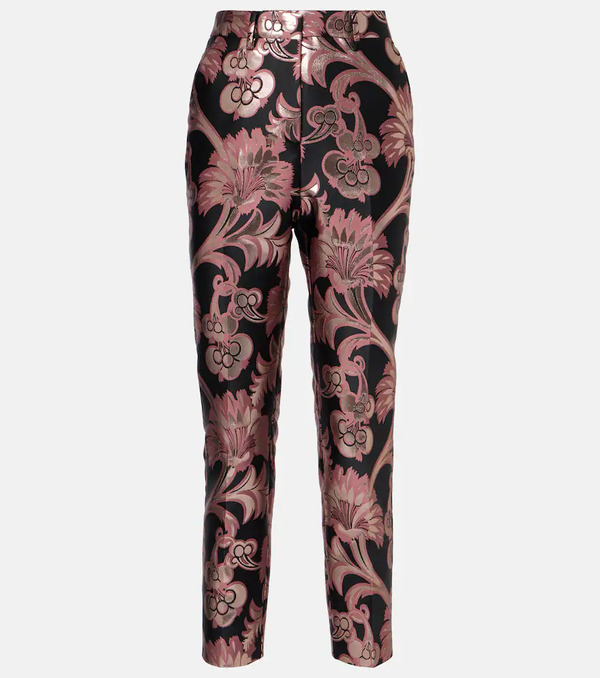 Etro Etro Floral Jacquard Suit Pants 