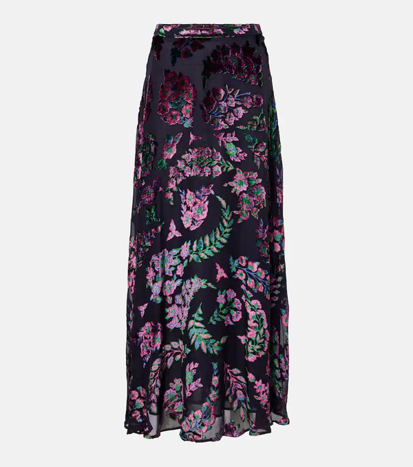  Etro Etro Floral Maxi Skirt 