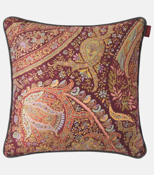  Etro Etro Maranta Floral Cotton Cushion 