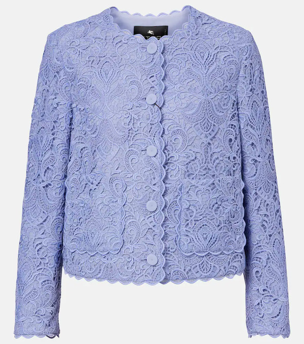  Etro Etro Paisley Lace Jacket 