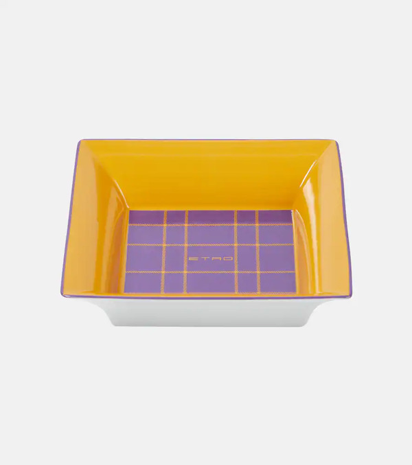  Etro Etro Paisley Porcelain Decorative Tray 