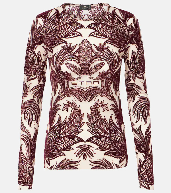  Etro Etro Paisley Top 