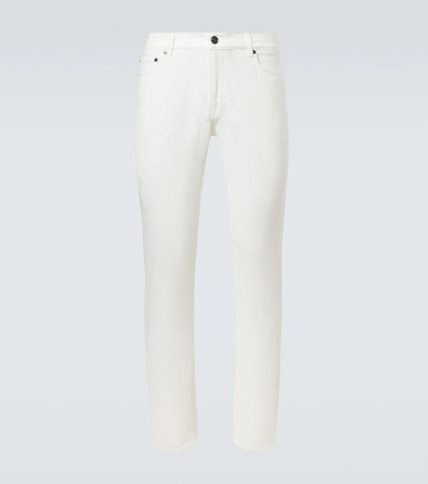  Etro Etro Pegaso Low-rise Straight Jeans 