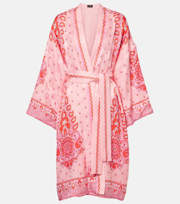 Etro Etro Printed Coat 