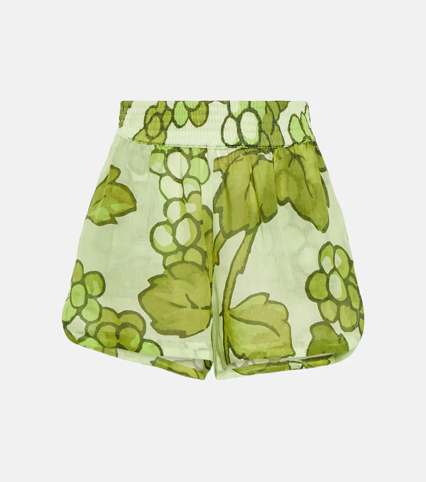  Etro Etro Printed Ramie Shorts 
