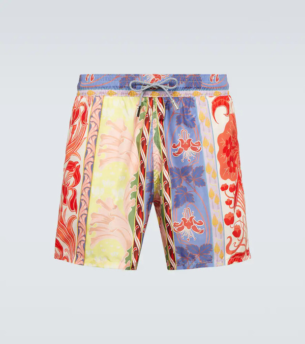  Etro Etro Printed Swim Trunks 